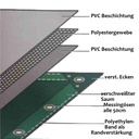 valge 650 g/m² PVC 4 x 8m (32m²) Plane-0