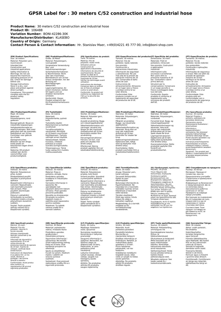 30 meetrit C/52- ehitus- ja tööstusvoolik-1