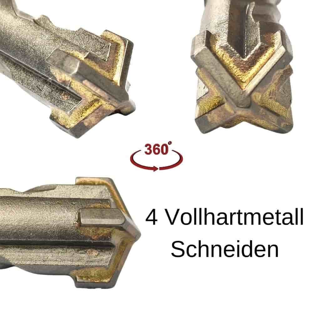 Vasarpuur SDS-PLUS 4-lõikur Ø 6,5mm x 210mm pikkus-1