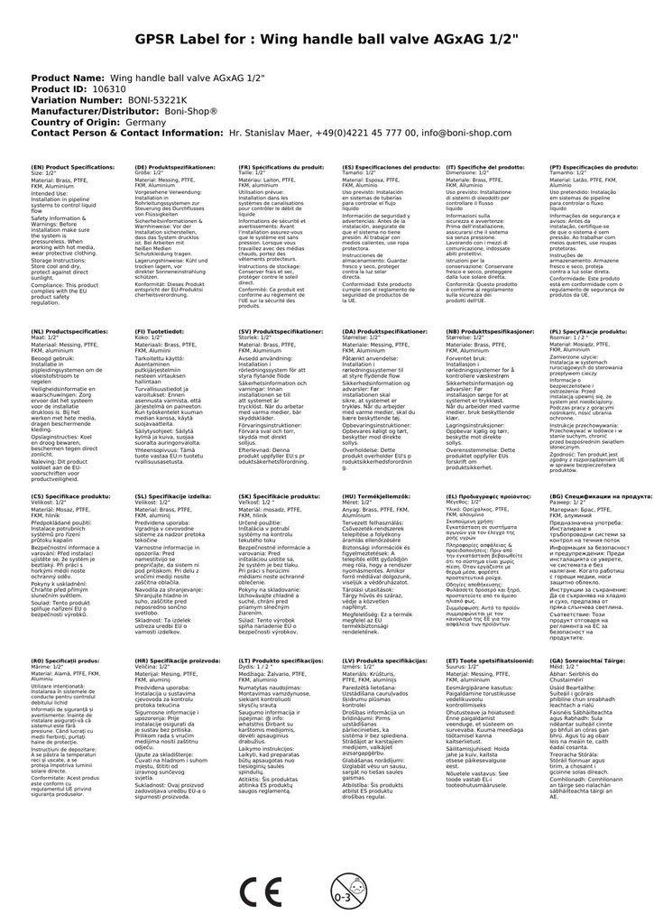 Tiibkäepidemega kuulkraan AGxAG 1/2"-1