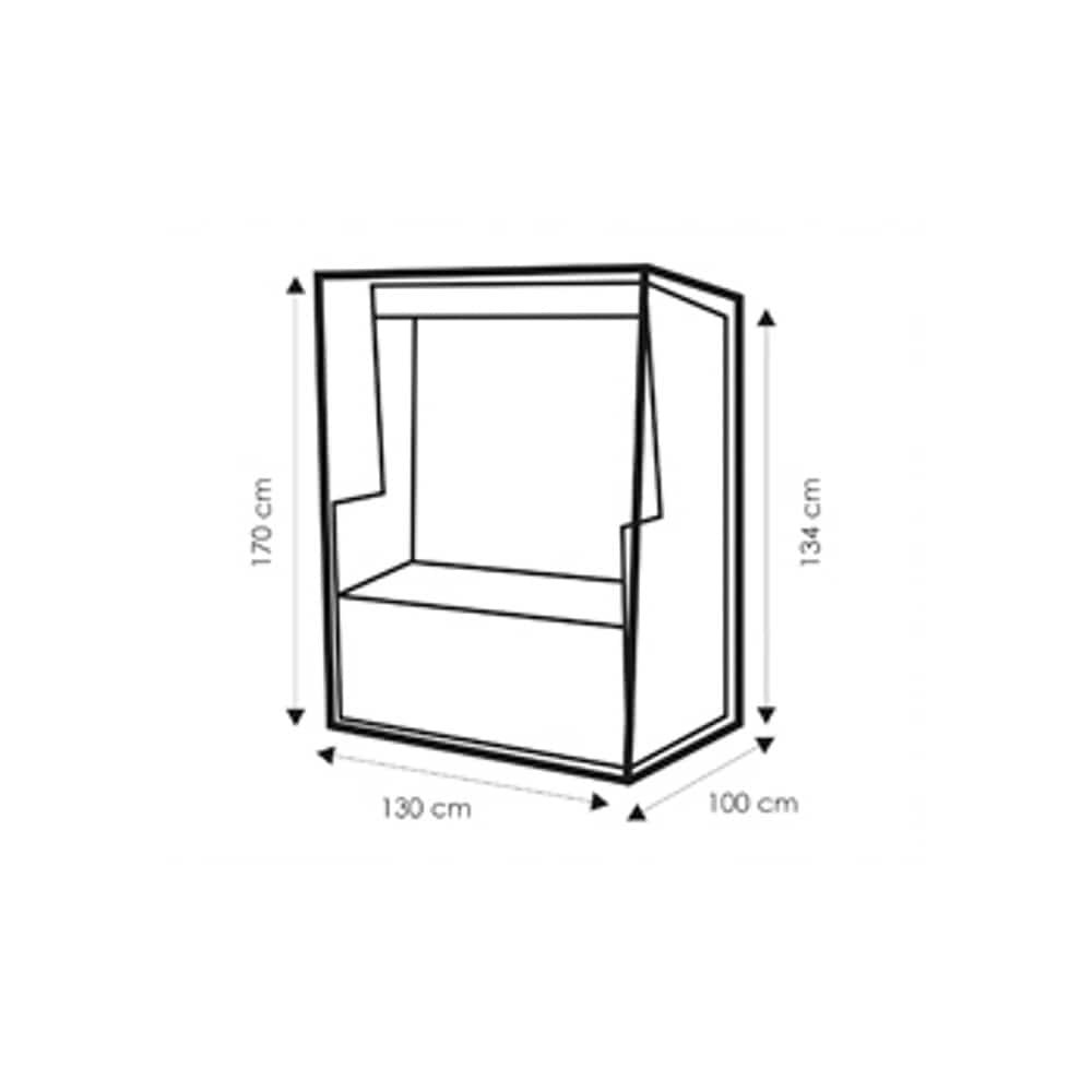 Deluxe rannatooli kaitsekate, u.130x100x170/135-0