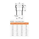 KG asenduslõõtsatihend DN/OD 250 (KG PVC)-0