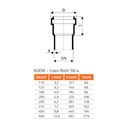 GA-mansett malmist DN/OD 110*-0