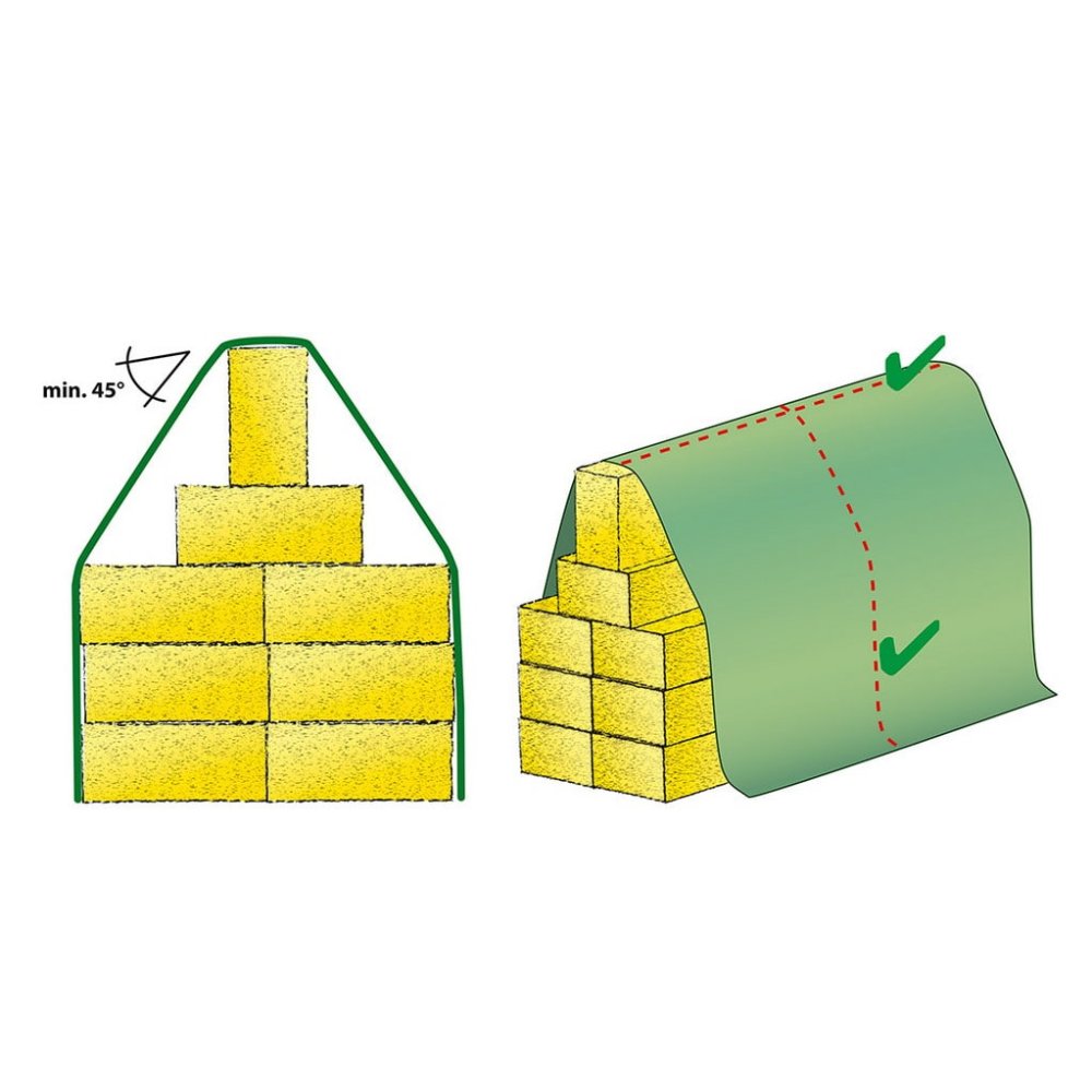 Õlekaitsekiht 140g/m² 9,8m x 25m (245m²)-3