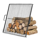 Grillrest looduslikust terasest 58 x 58 cm tulekausile 80 cm-1