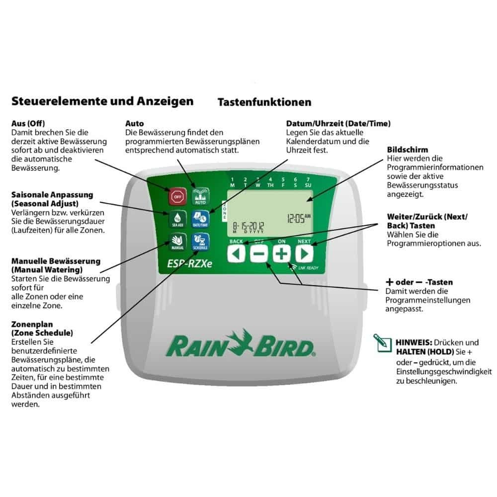 Rainbird juhtseade tüüp RZXe4 välitingimustes-2