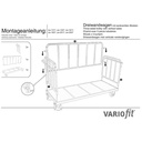 Kolmekülgseintega käru 1200 kg tüüp S (EV)-0