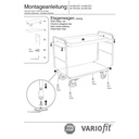 Korrusevanker 1 alusega + 1 põrandaga 250 kg tüüp S + EasySTOP-1