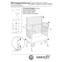 Traatvõre nelja seinaga käru 400 kg tüüp S + EasySTOP-0