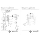 Pakett-kolmeküljeline käru 3 riiuliga 500 kg kandevõime tüüp M + EasySTOP-0