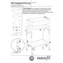 Lauakäru 2 korruse ja eemaldatava terasplekist vanniga + EasySTOP-0