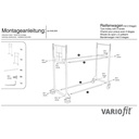 Rehvikäru 300 kg kahe tasandiga termoplastilised kummirehvid 1205 x 780 x 1430 mm-1