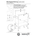 Neljaseinaline käru 1000 kg tüüp M + EasySTOP-0