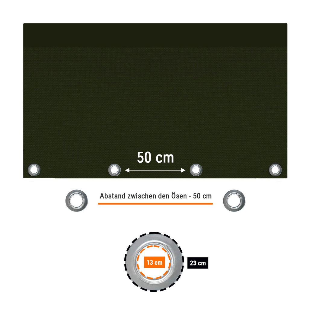 ümmargune kattekile 210g/m² 4 meetrit (12, 57m²)-3