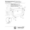 Kärukäru 2 riiuli ja 250 kg kandevõimega tüüp M + EasySTOP-0