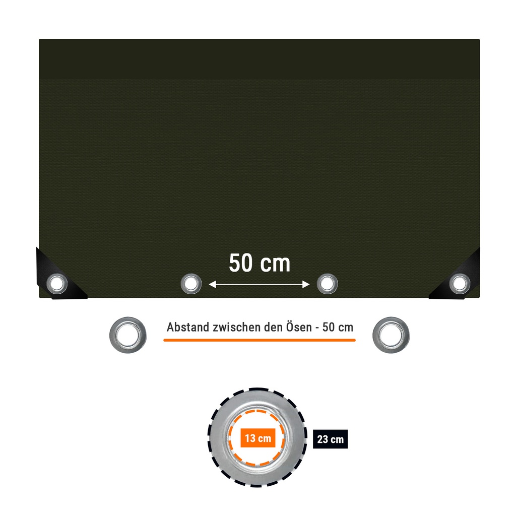 280 g/m² roheline 5 x 8 (40m²) kattekile-3