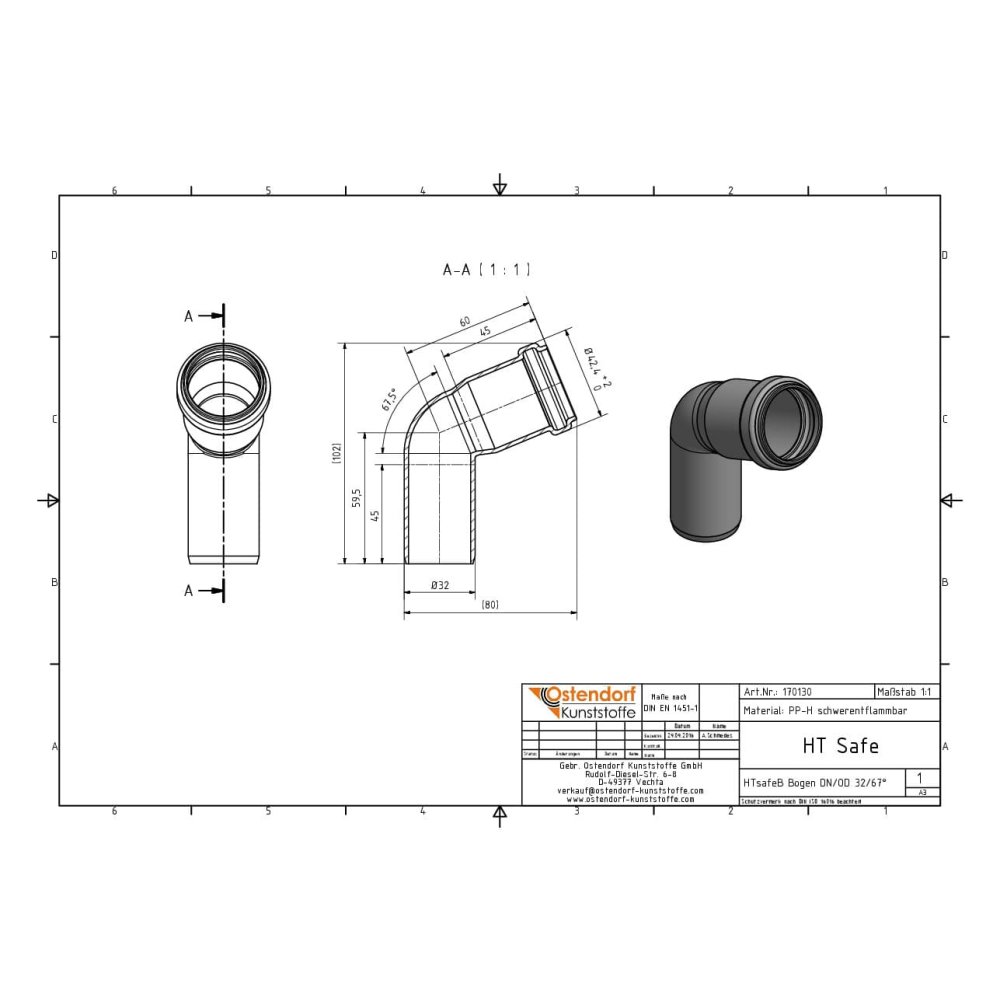 HTsafeB Põlv DN/OD 32 67 Kraadi-1