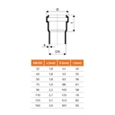 HTsafeEM Toru DN/OD 125 x 500 mm-1