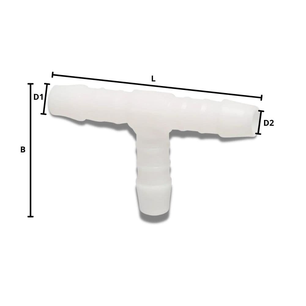 Voolikuühendus Plastik T-konnektor 19 mm-0