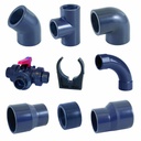 PVC Fittings + Ühendused erinevates suurustes + kujundites-0