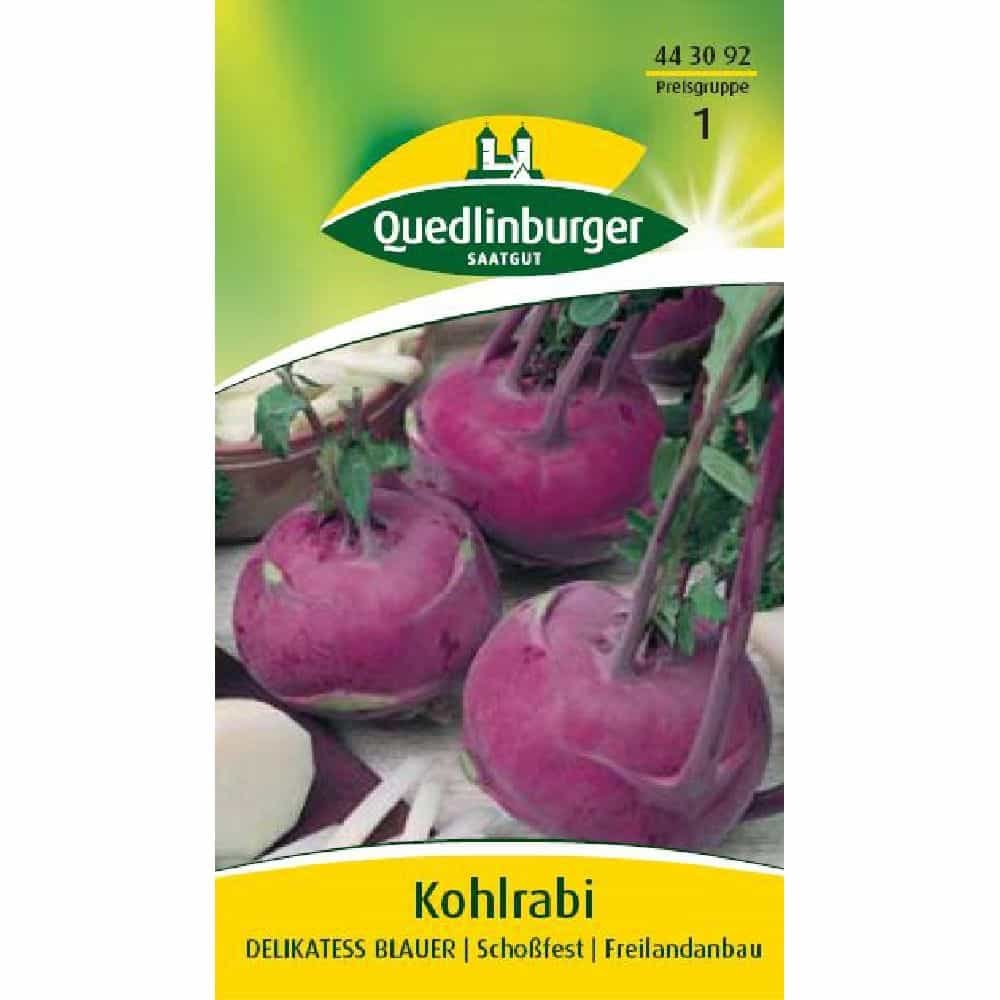 Kohlrabi, Delikatess sinine