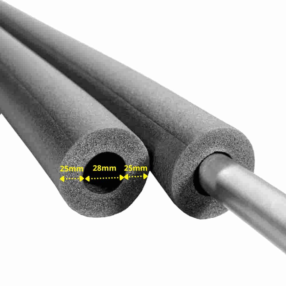 CLIMAFLEX® 2m Isolierschlauch Ø 28 mm x 25 mm Isolatsioon 100% Fe GEG