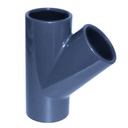 PVC-U 45°T-Piece Socket 50 mm PN10