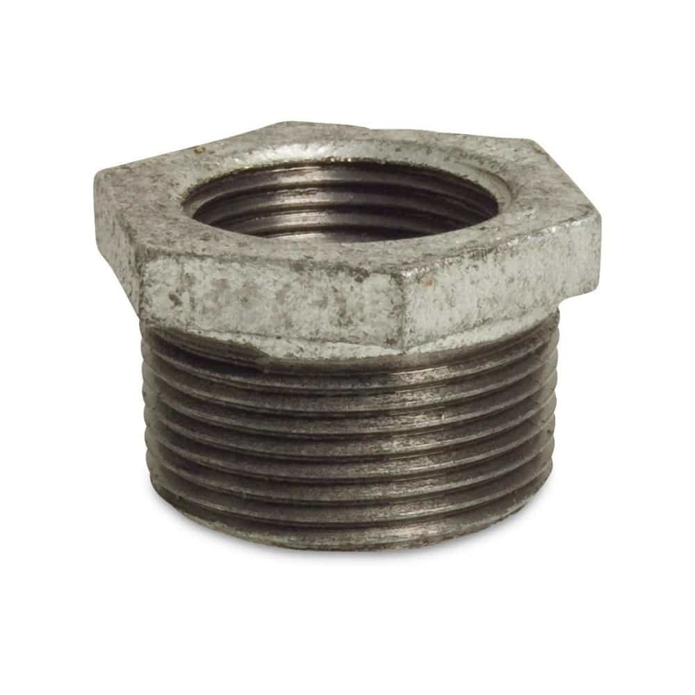 Keermestatud liitmik malm vähendustükk 3/4" AG x 1/2" IG