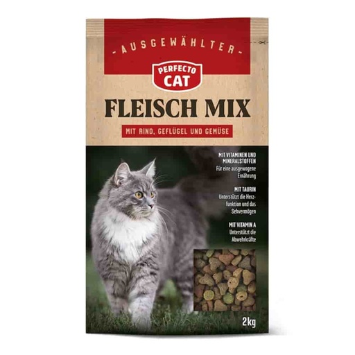 [BONI-42678-2] Kassitoit Perfecto Cat Classic Liha-Mix 2kg